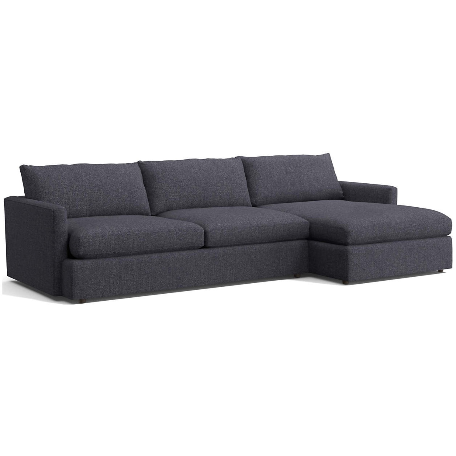 Crate &Barrel Lounge Sectional Sofa - image-4