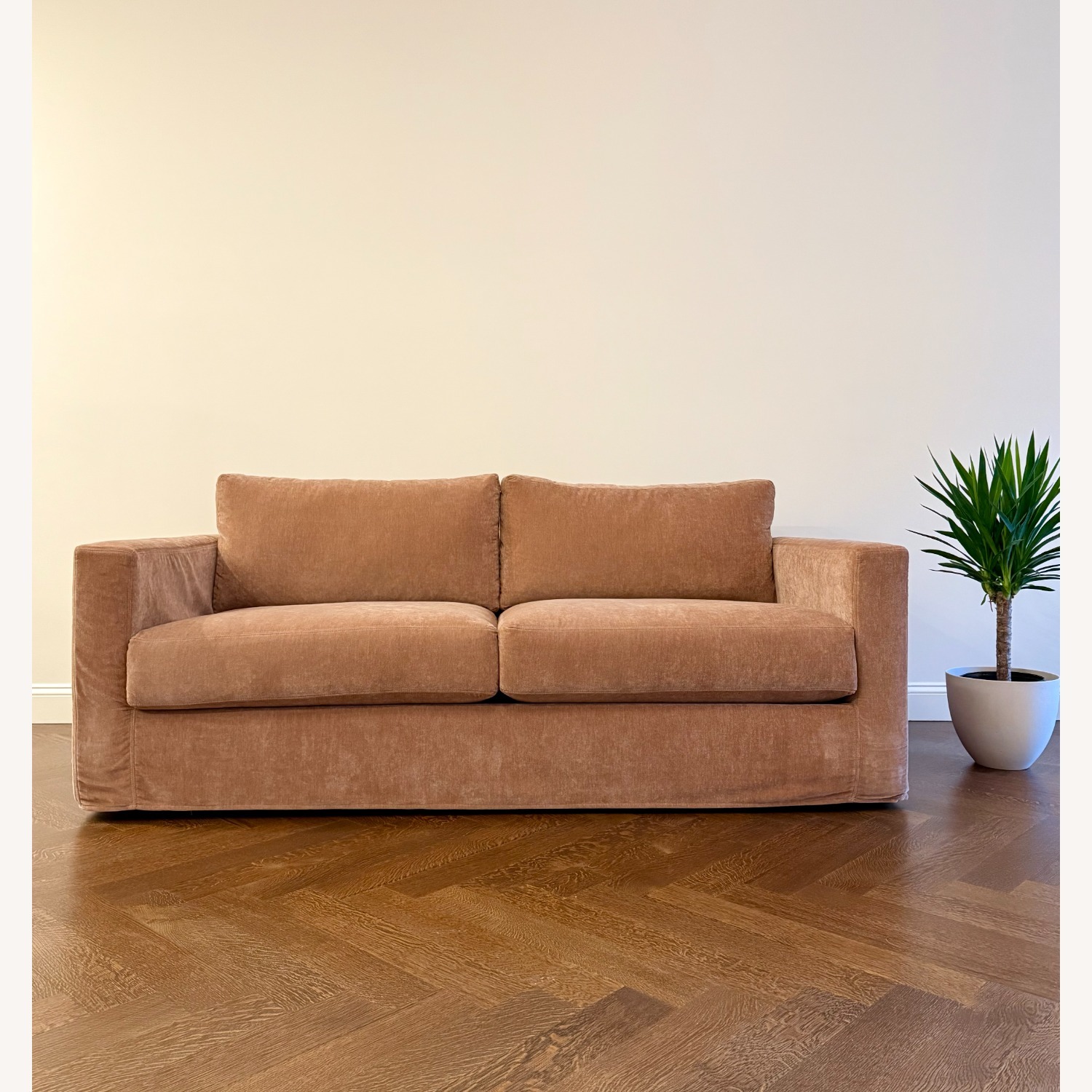 Pottery Barn Slipcovered Sofa - Main Image