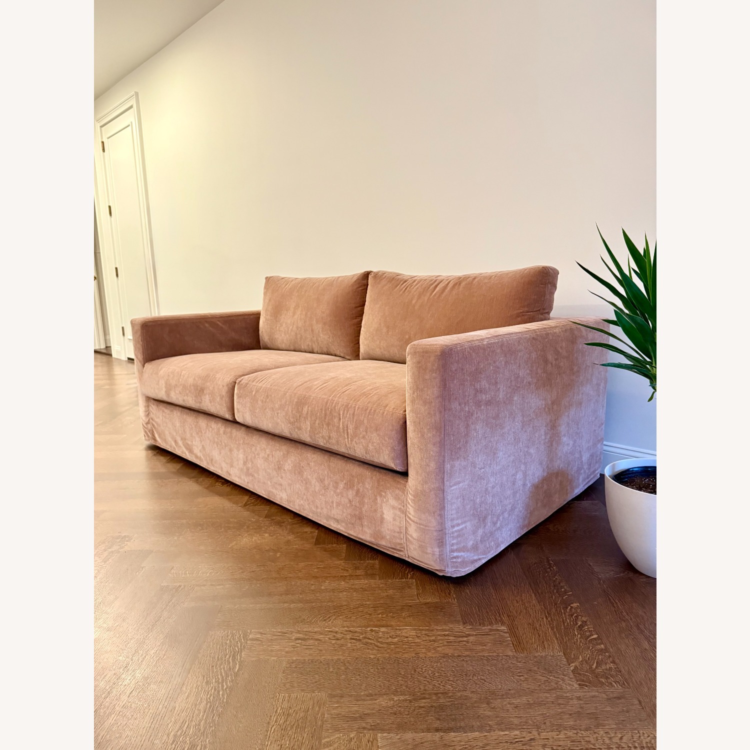 Pottery Barn Slipcovered 80.5" Sofa - image-2