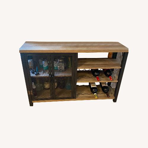 Used Amazon Industrial Bar Cabinet for Liquor and Glasses for sale on AptDeco