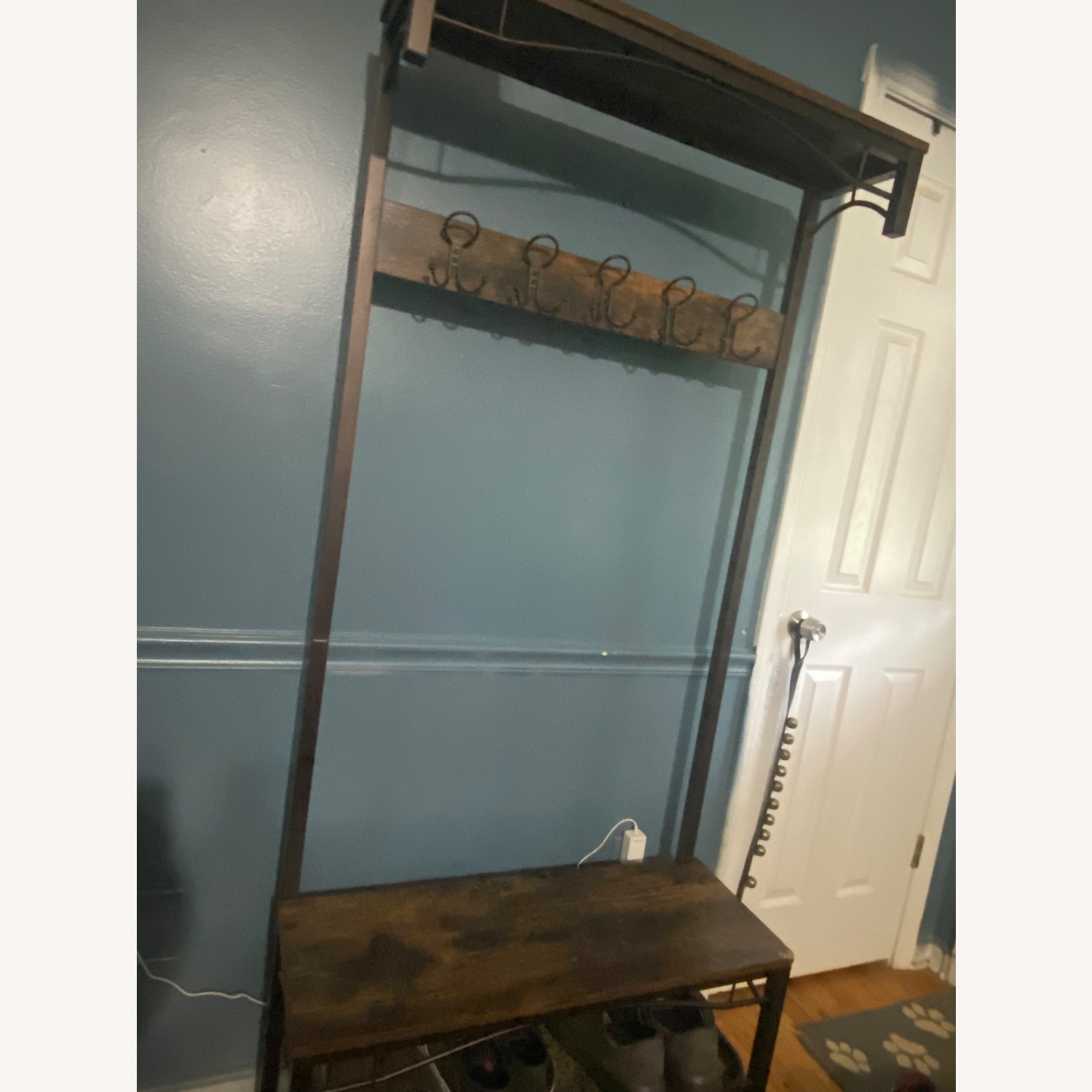 Amazon Vasagle Industrial Coat Rack - image-3