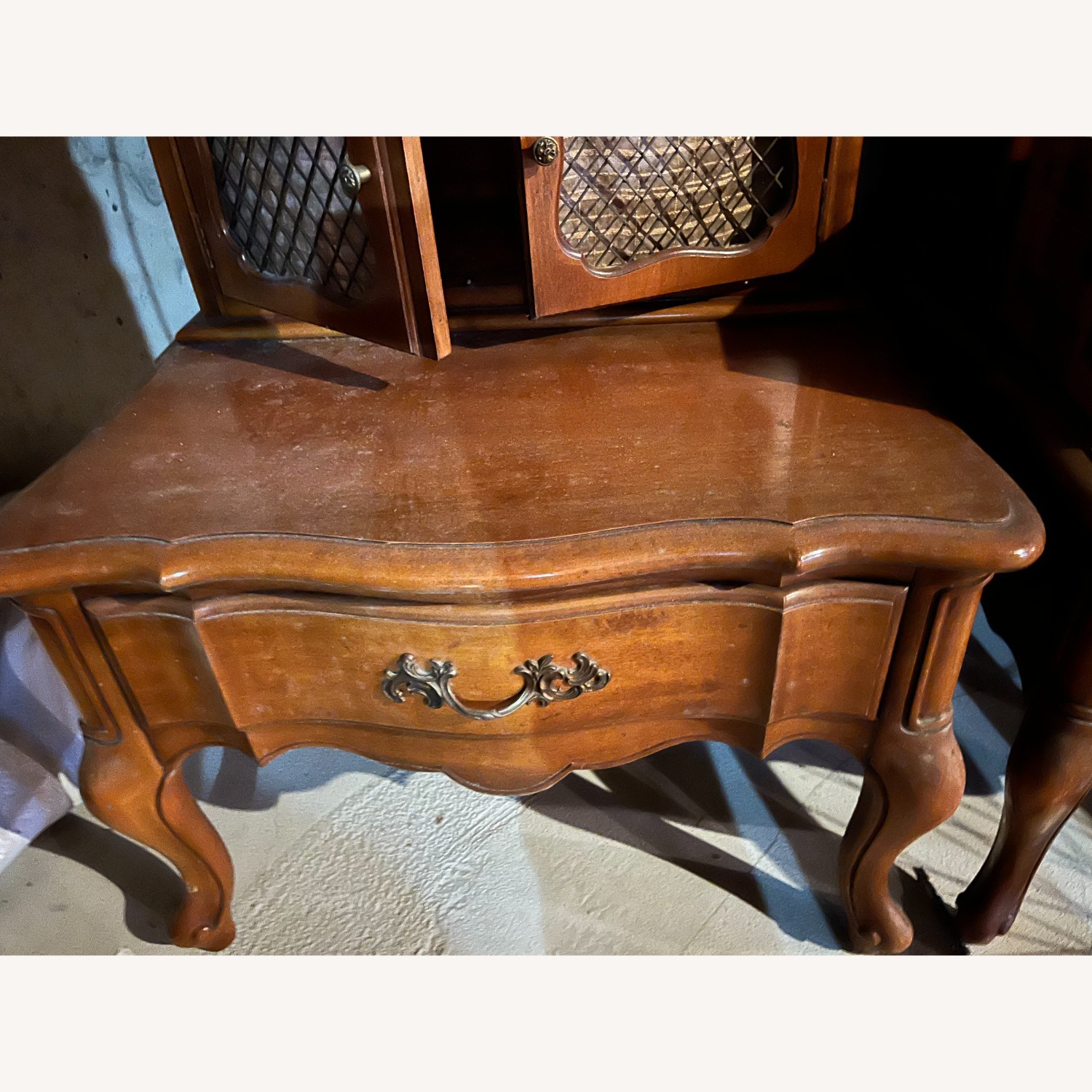 Vintage French Provincial Nightstand/Side Table - image-3