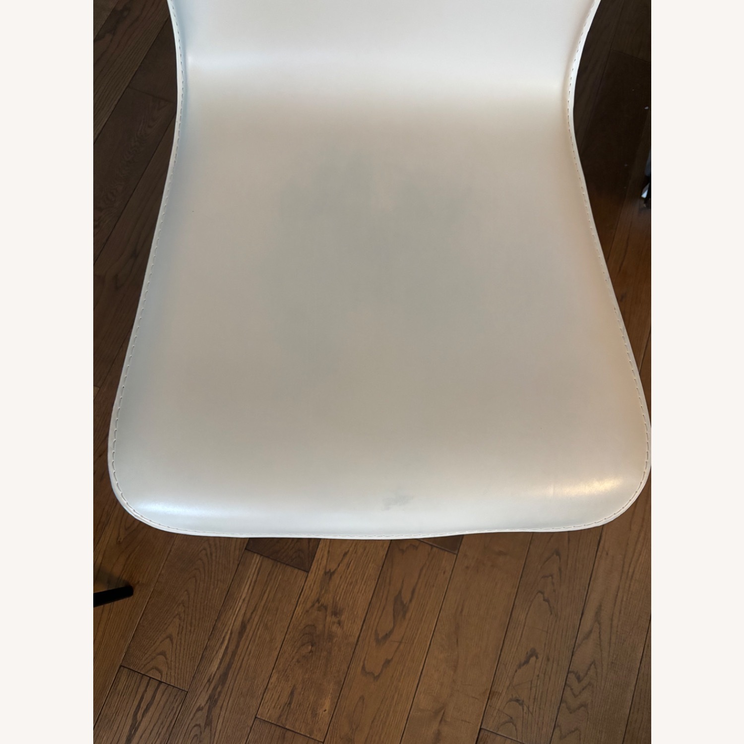 Room & Board Hirsch Ivory Leather Chairs - image-5