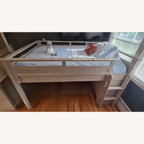 Used Pottery Barn Teen Sleep and Study Loft Bed for sale on AptDeco