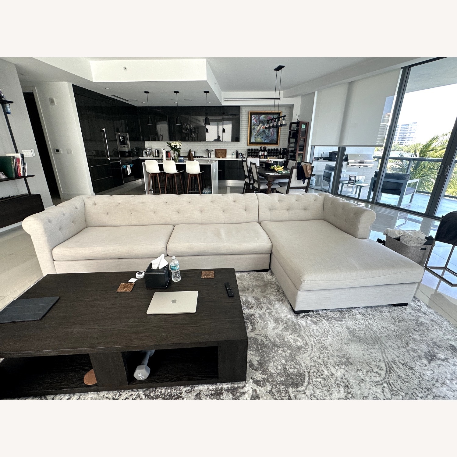 Restoration Hardware Chesterfield Sofa - image-2