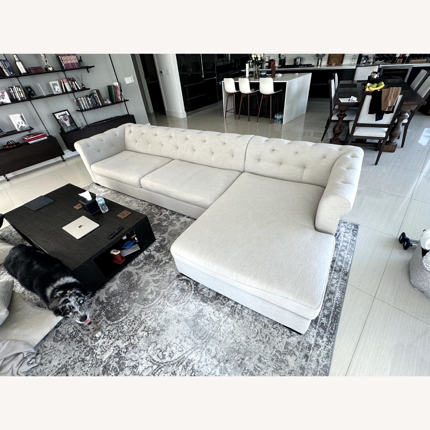 Restoration Hardware Chesterfield Sofa - image-3