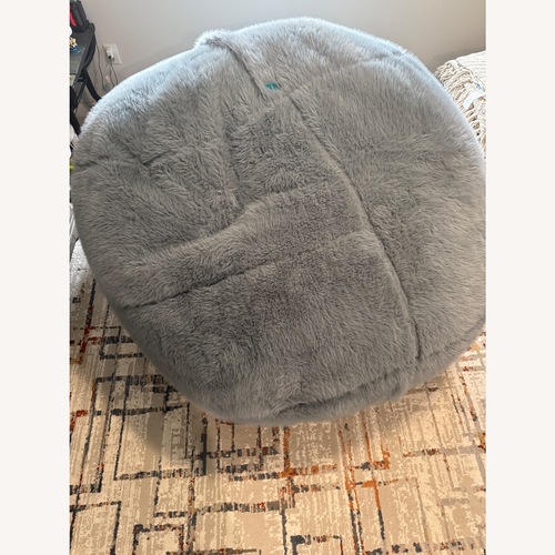 Used Love Sac SuperSac With Dusty Blue Long Phur Cover for sale on AptDeco