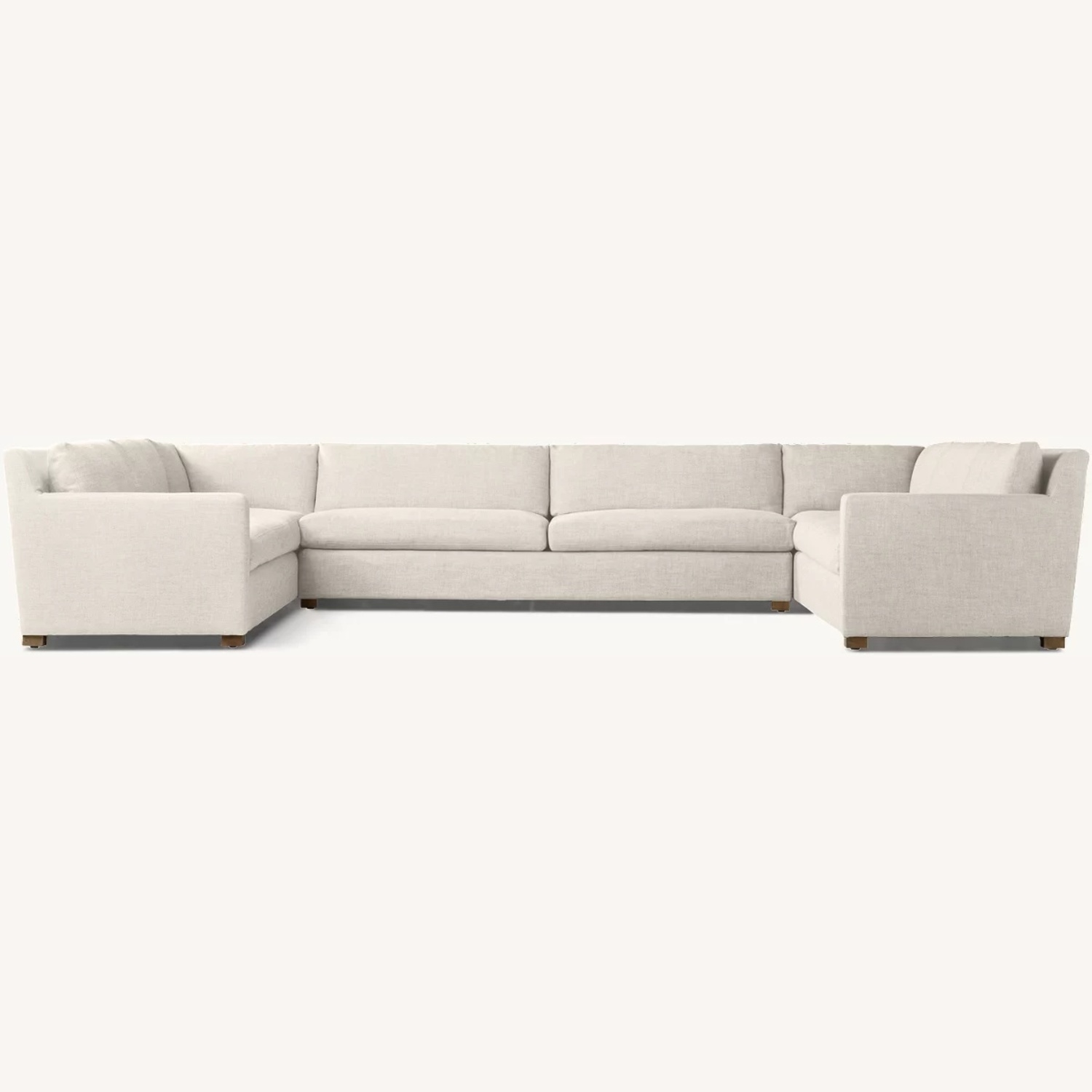 Restoration Hardware Belgian U-Shaped Sectional - image-5