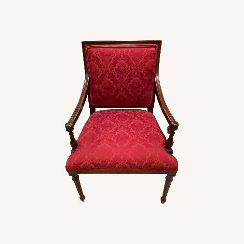 Used Red Accent Chair  for sale on AptDeco