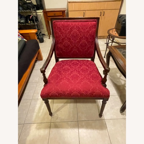Used Red Accent Chair  for sale on AptDeco