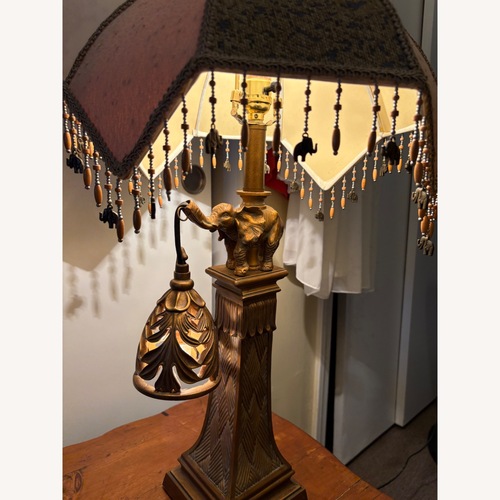 Used Classic Elephant Lamp for sale on AptDeco