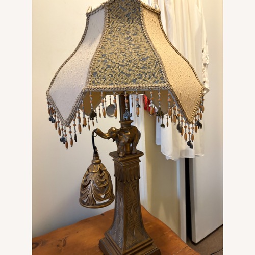 Used Classic Elephant Lamp for sale on AptDeco