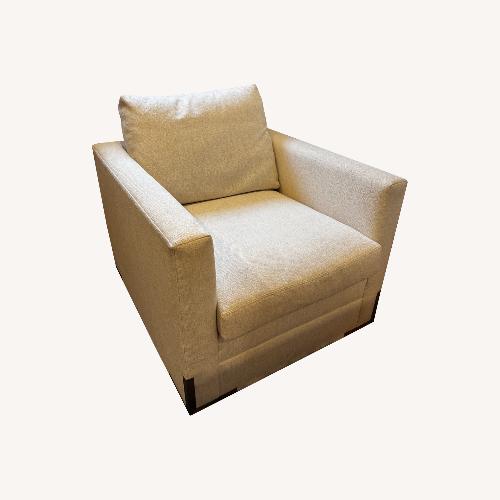 Used Kravet Lily Pond Swivel Lounge Chair - New for sale on AptDeco