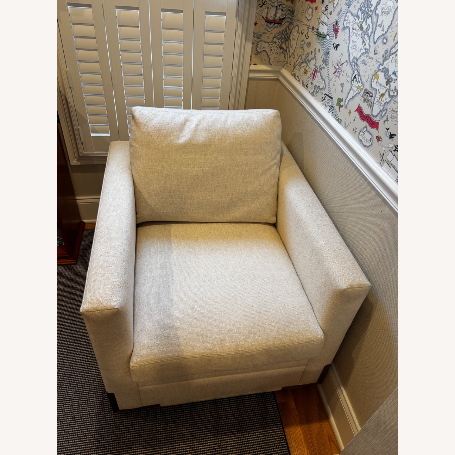 Kravet Lily Pond Swivel Lounge Chair - New - image-3