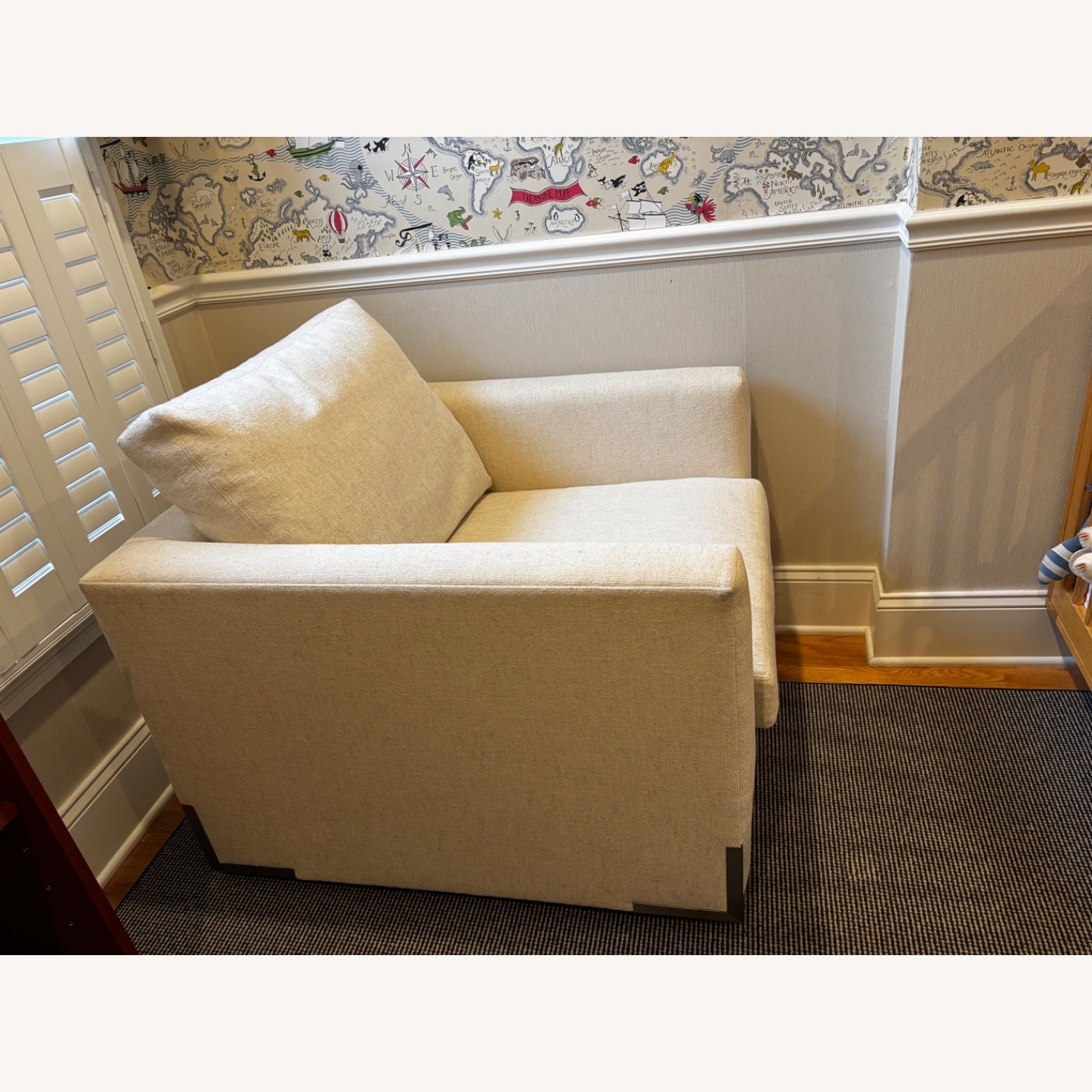 Kravet Lily Pond Swivel Lounge Chair - New - image-2