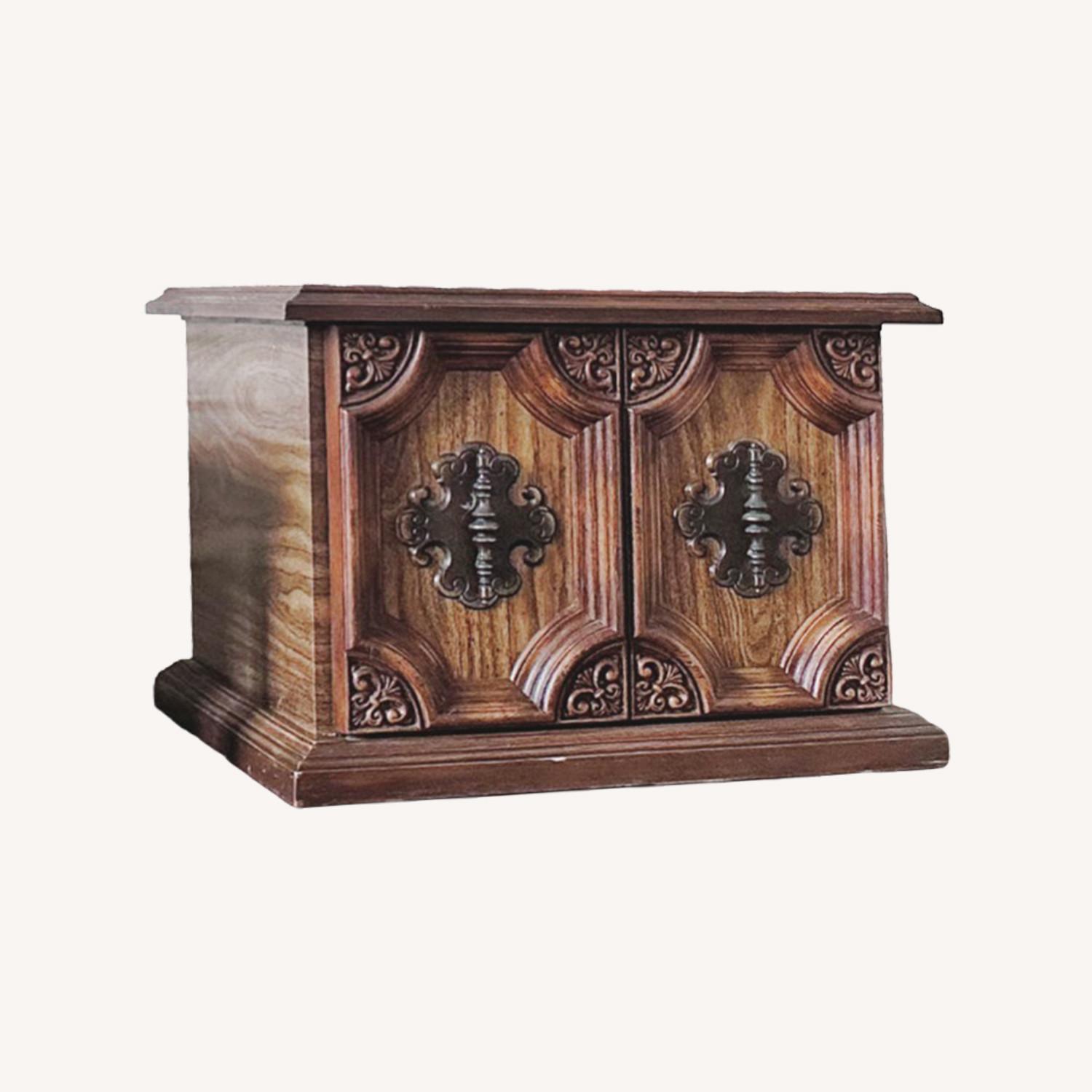 Square Vintage Side Table set 1 of 3 - image-0