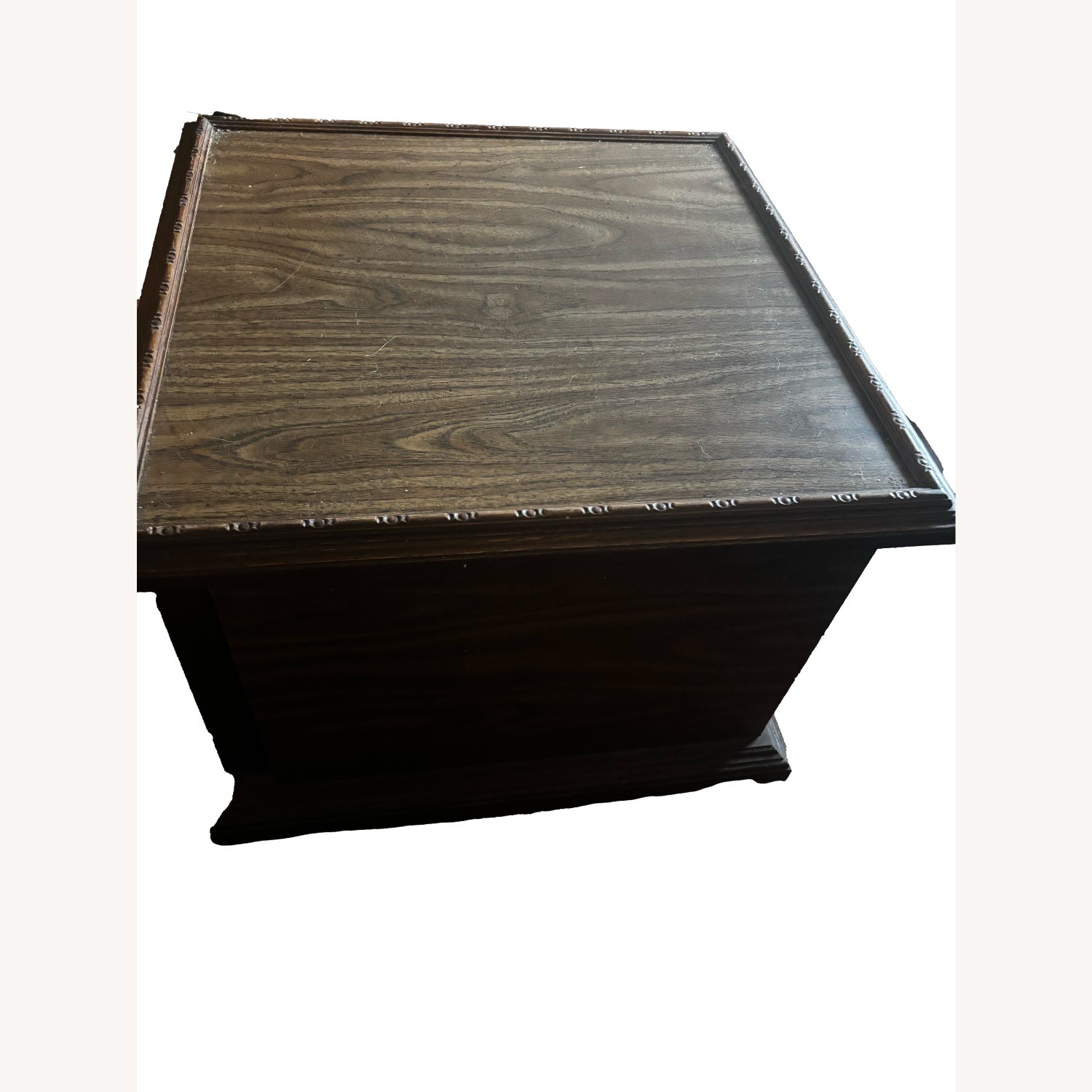 Square Vintage Side Table set 1 of 3 - image-1