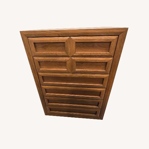 Used Large Light Brown Wood Dresser for sale on AptDeco