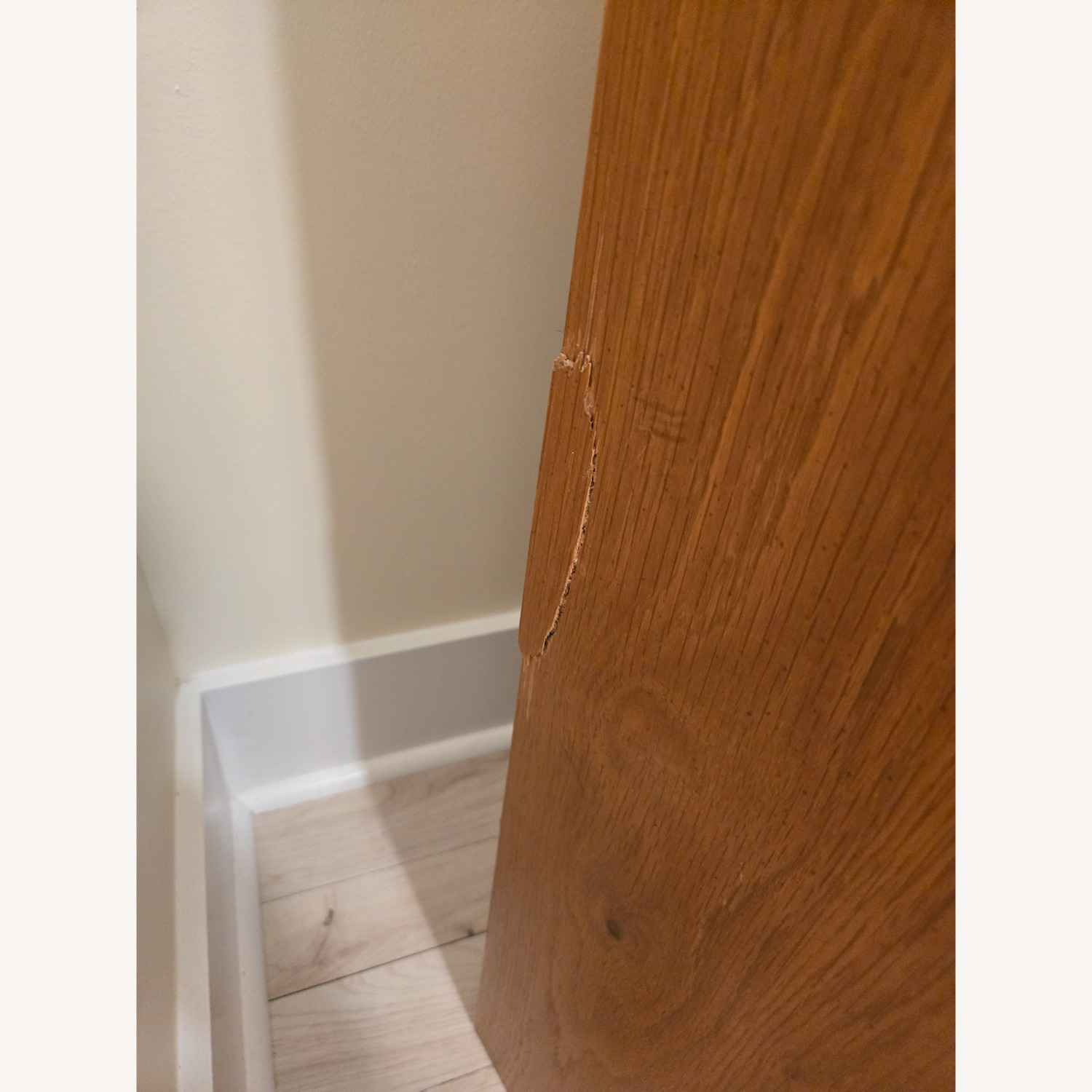 Large Light Brown Wood Dresser - image-5