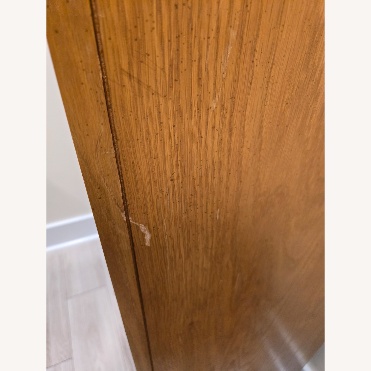 Large Light Brown Wood Dresser - image-4