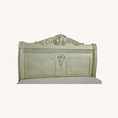 Used Classical French Style Queen Headboard for sale on AptDeco