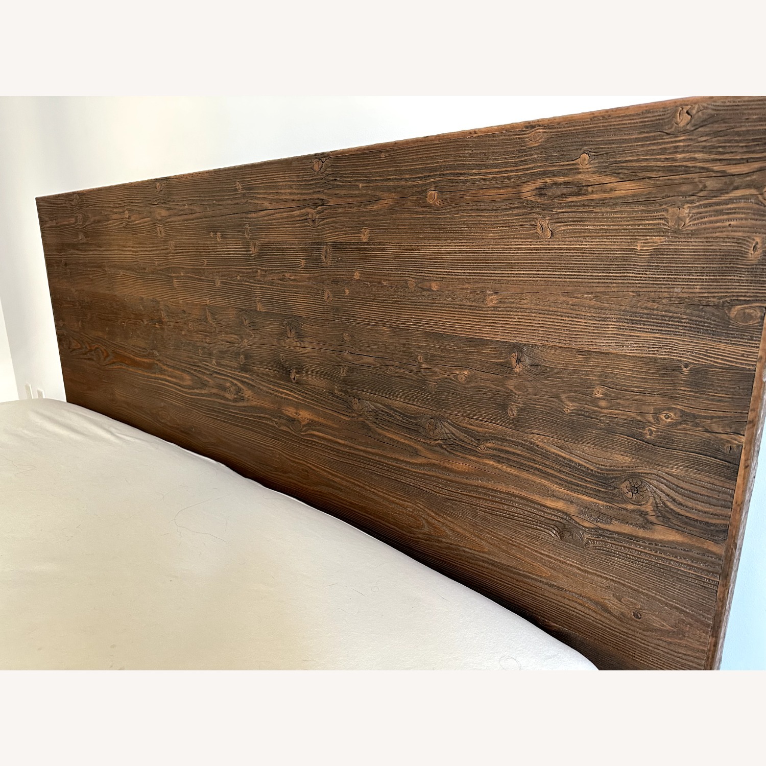 Avocado Green Reclaimed Wood Bed Frame - image-5