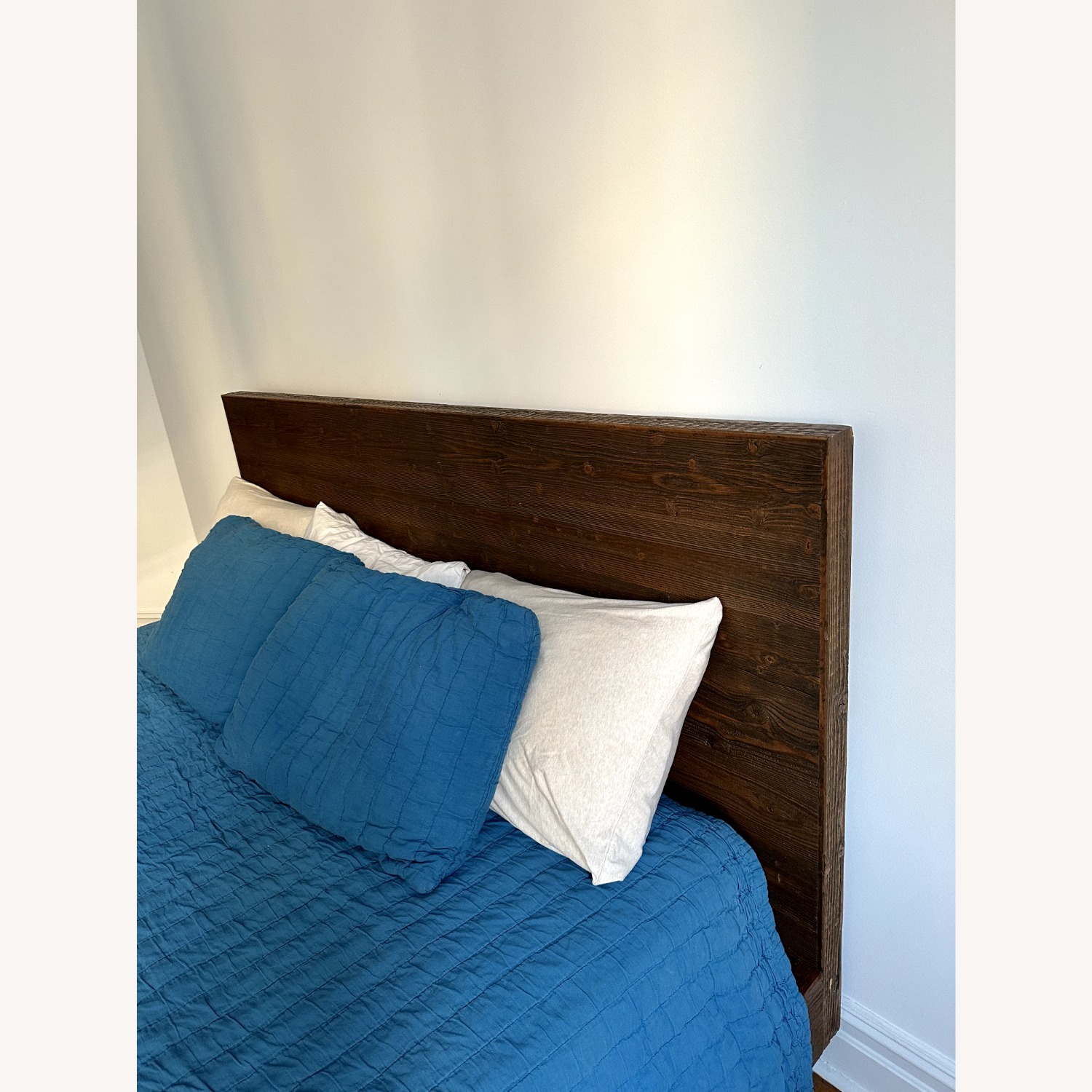 Avocado Green Reclaimed Wood Bed Frame - image-11