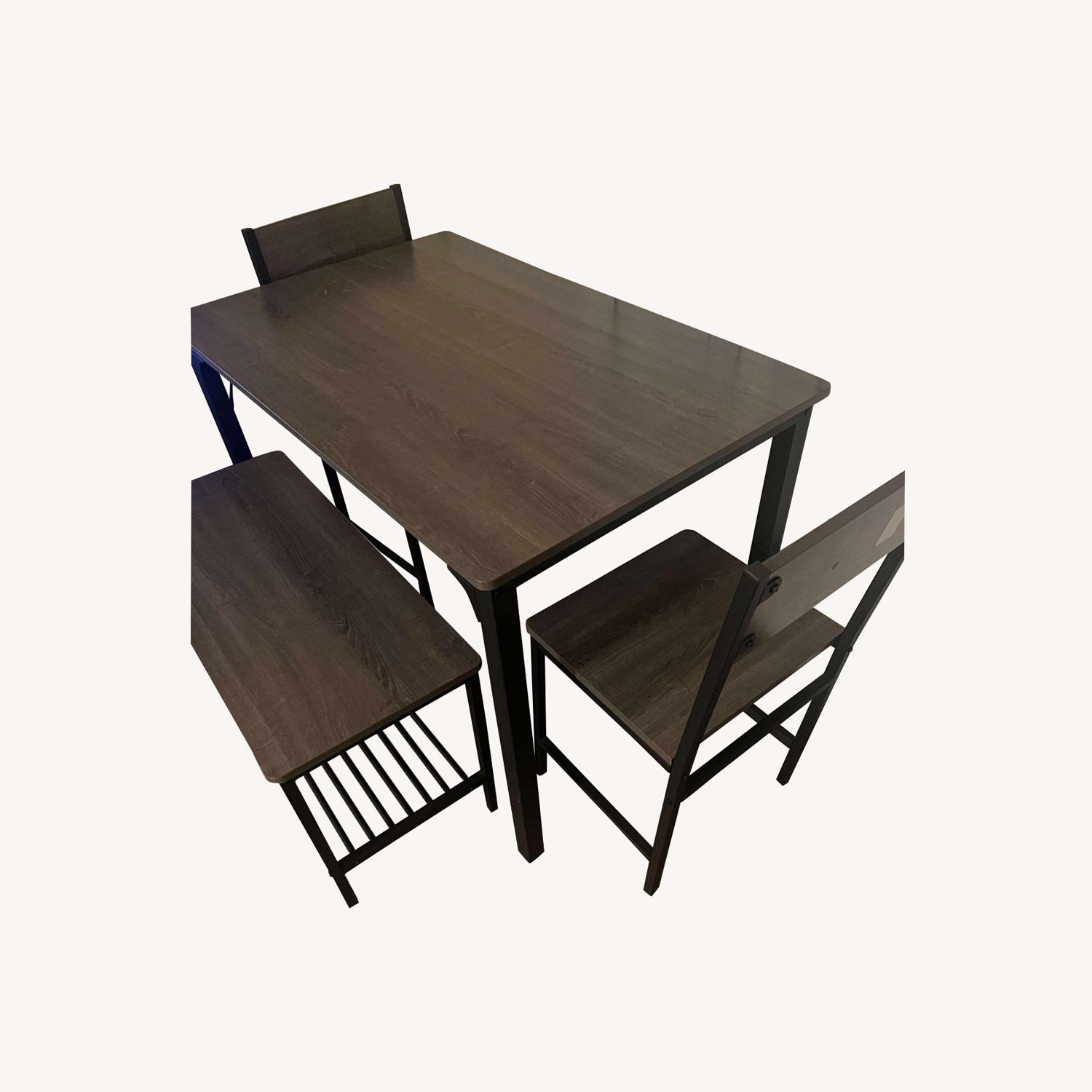 4 Piece Rustic Dining Table - image-0
