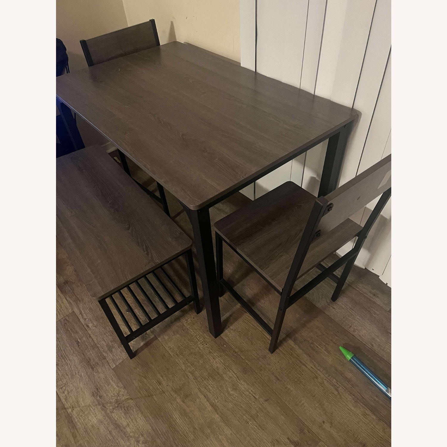 4 Piece Rustic Dining Table - image-1