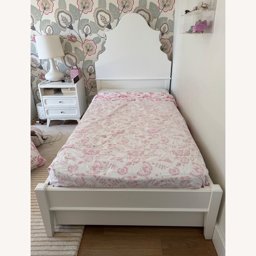 Used The Land of Nod Monarch Twin Trundle Bed for sale on AptDeco
