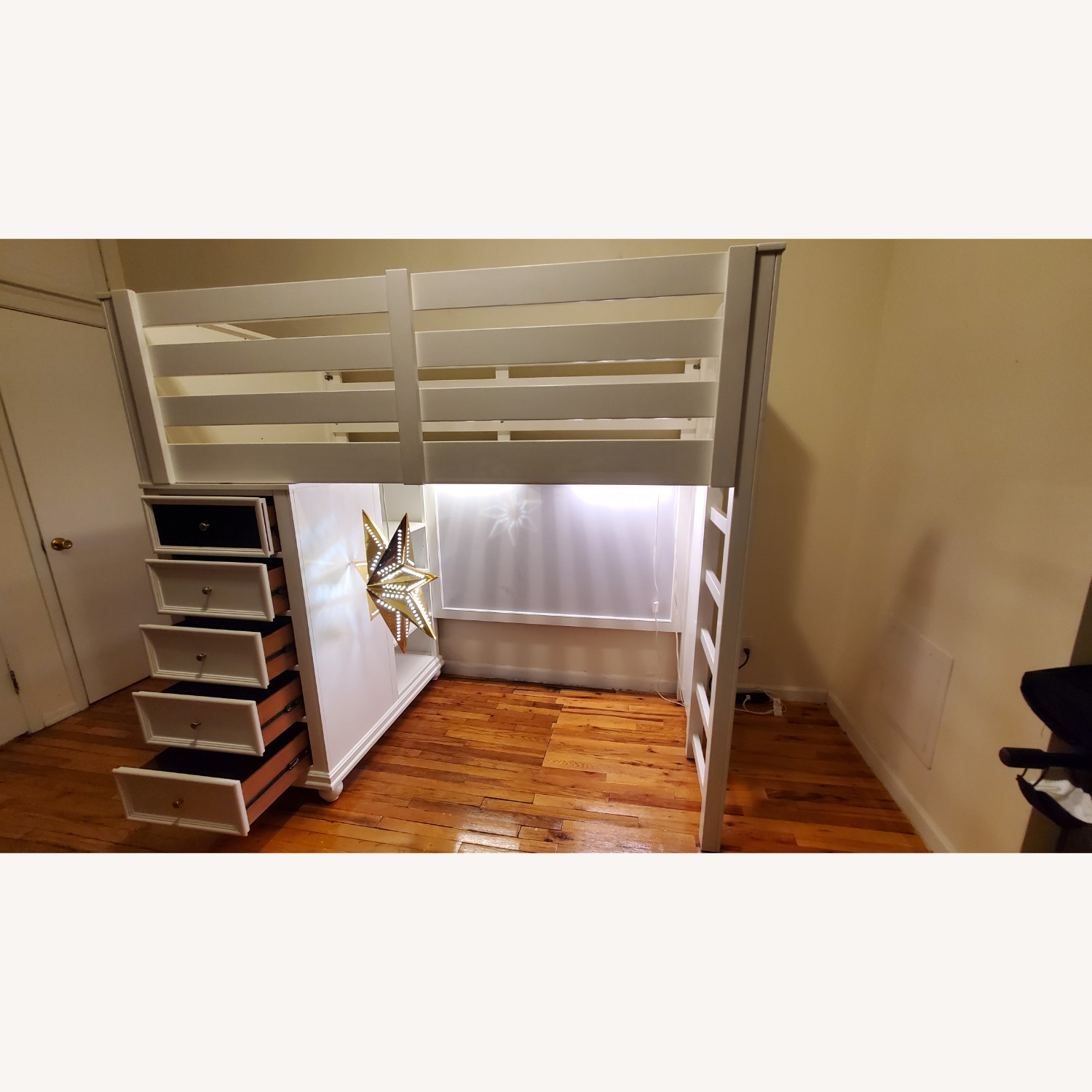 Raymour & Flanigan Kaleidoscope Youth Loft Bed Twin Over Twin - image-3