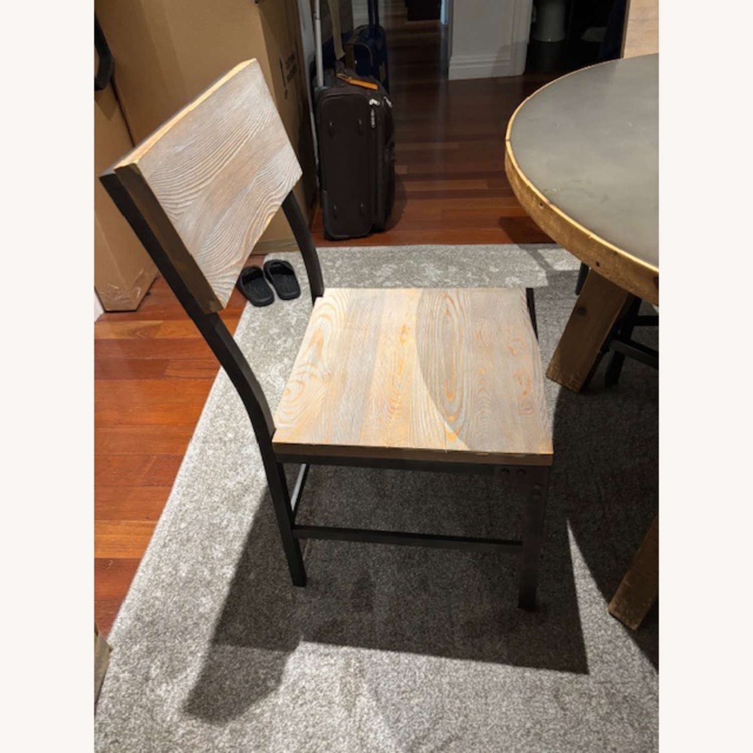 RH Zinc Trestle Round Dining Table - image-5