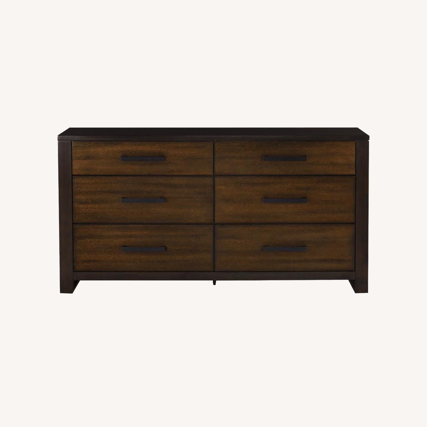 Abbot 6-Drawer Dresser with Matching Mirror - image-0