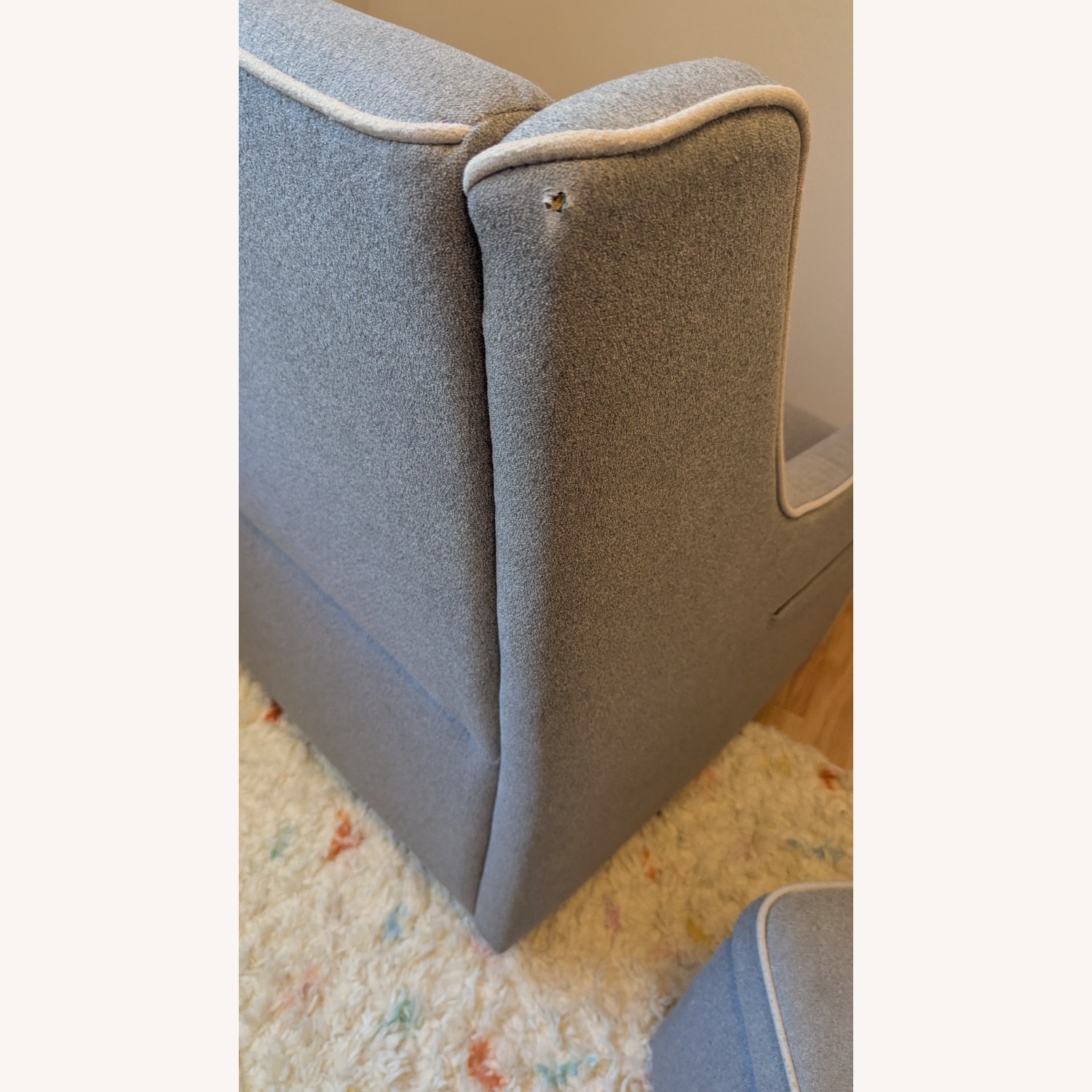 DaVinci Owen Upholstered Swivel Glider and Ottoman - image-16