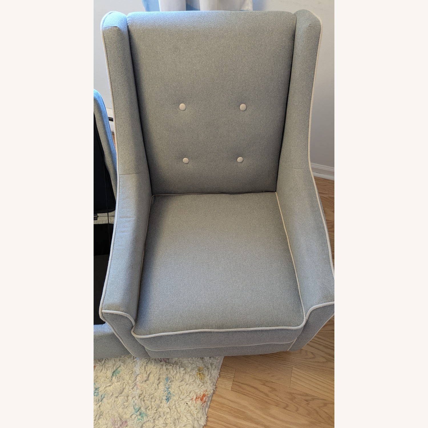 DaVinci Owen Upholstered Swivel Glider and Ottoman - image-18