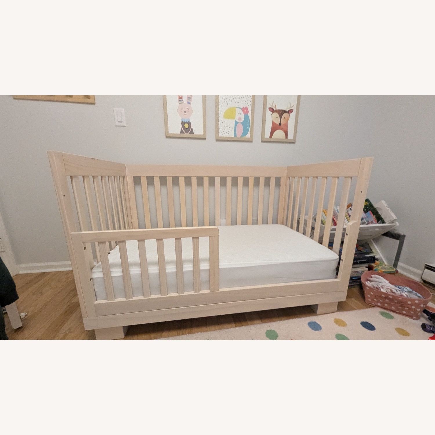 Babyletto Modo 3-in-1 Convertible Crib with Rail - image-2