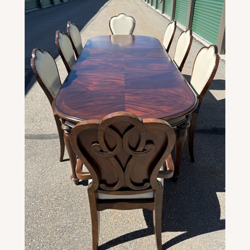 Used Hooker Furniture Dining Table & 8 Dining Chairs for sale on AptDeco