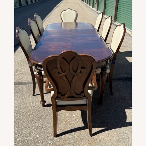 Used Hooker Furniture Dining Table & 8 Dining Chairs for sale on AptDeco