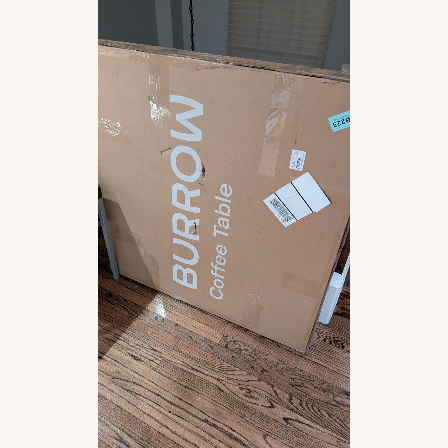 Burrow Serif Square Coffee Table Walnut - image-3