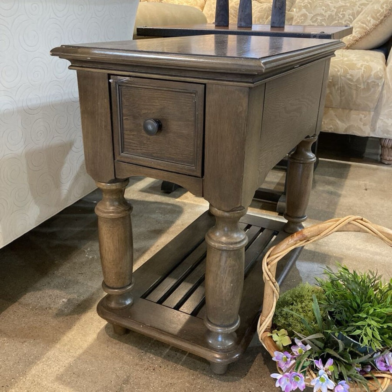 Birch Lane Wellington Hall 1-Drawer Side Table - image-3