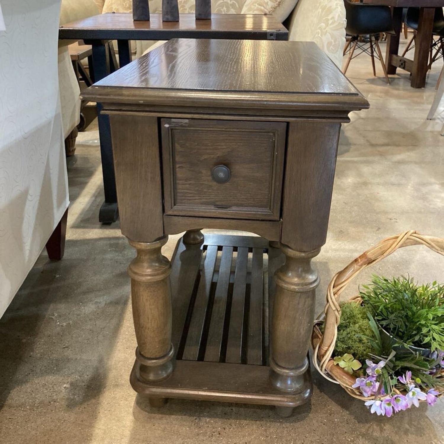 Birch Lane Wellington Hall 1-Drawer Side Table - image-4