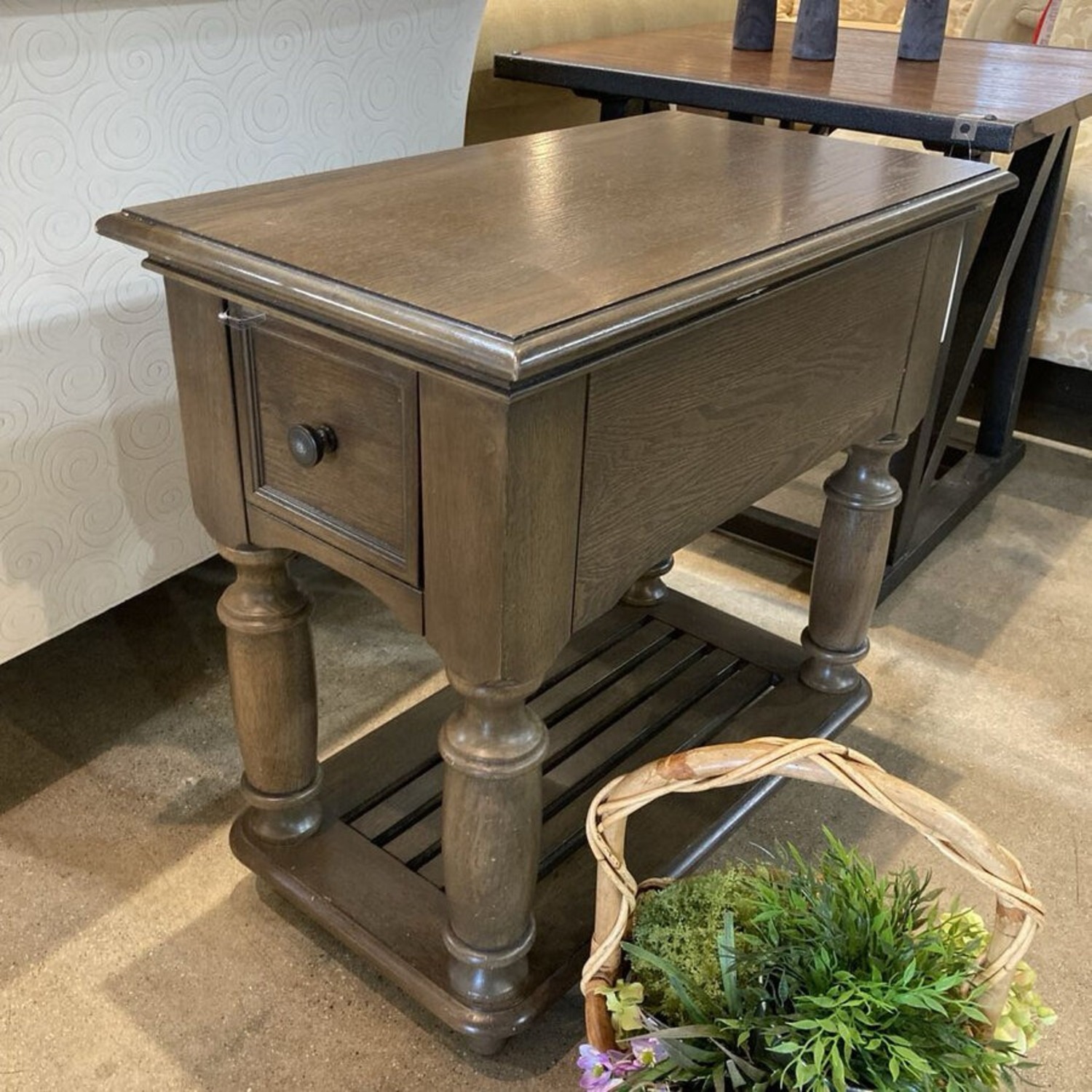 Birch Lane Wellington Hall 1-Drawer Side Table - image-2