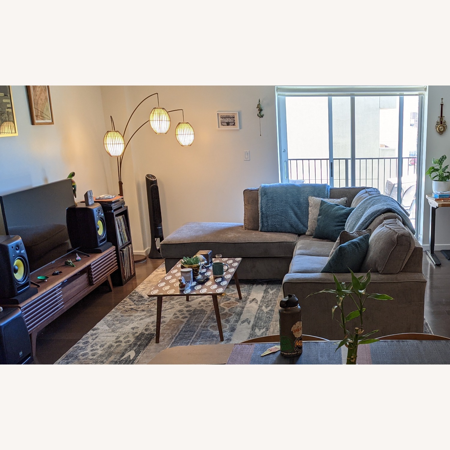 Ashley Aviemore Gray Sectional Sofa - image-2