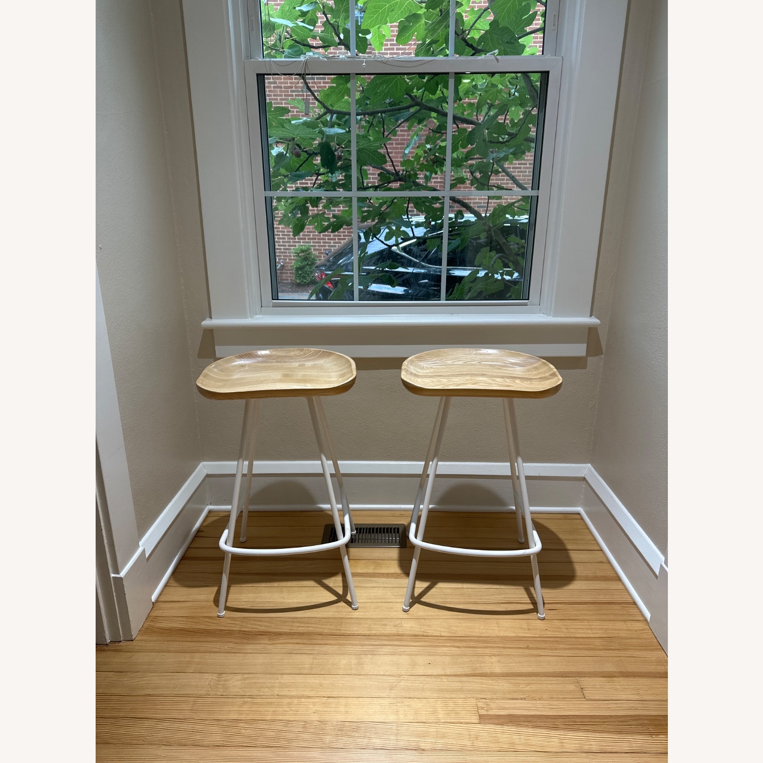 Rejuvenation Randle Tractor Counter & Bar Stool With Metal Legs - image-2