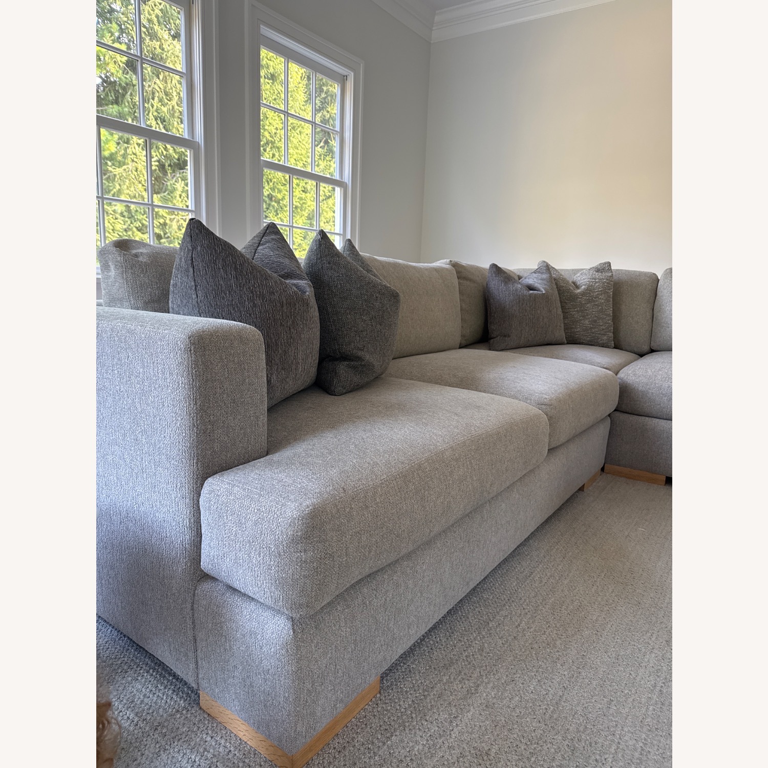 HomeNature Custom Sectional with Ottoman - image-3