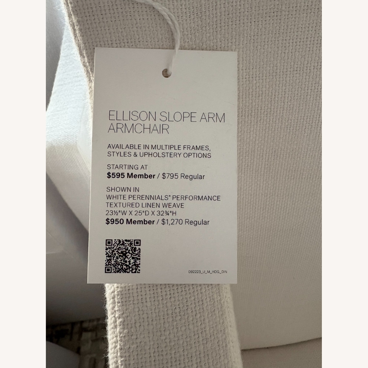 RH Ellison Slope Arm Dining Armchairs – Set of 4  - image-1