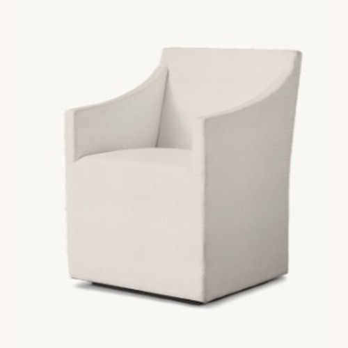 Used RH Ellison Slope Arm Dining Armchairs – Set of 4  for sale on AptDeco