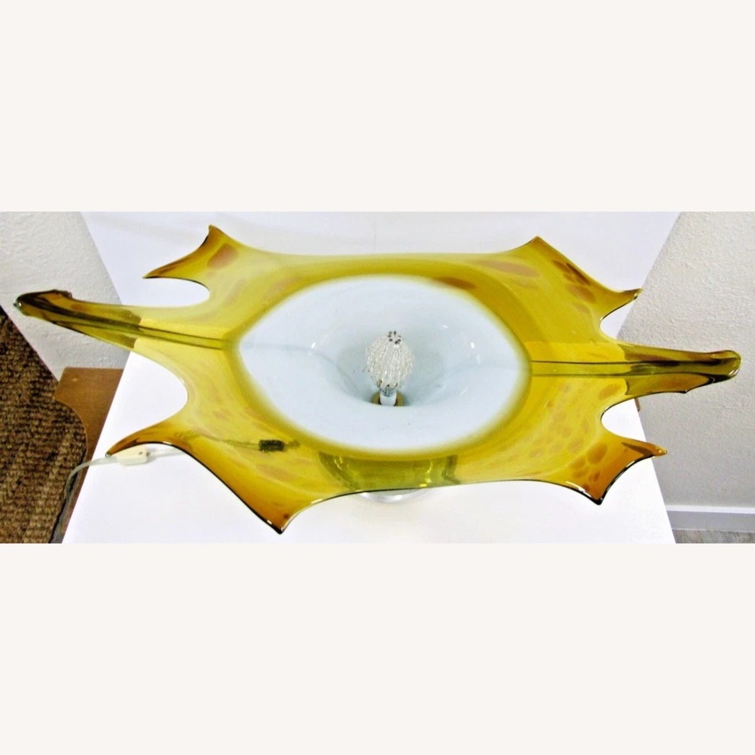 Murano Glass Allison K. West Thumbprints Lamp - image-3