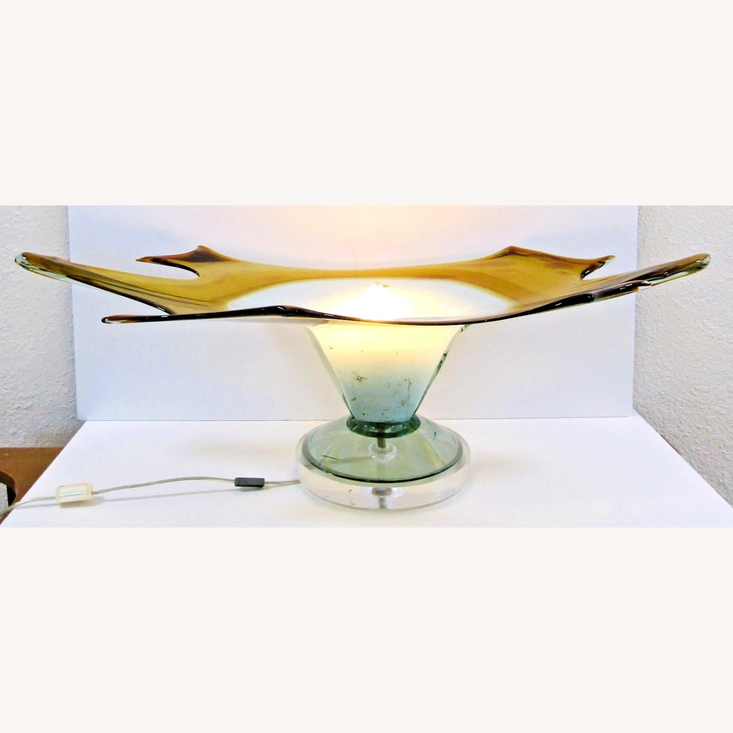 Murano Glass Allison K. West Thumbprints Lamp - image-1