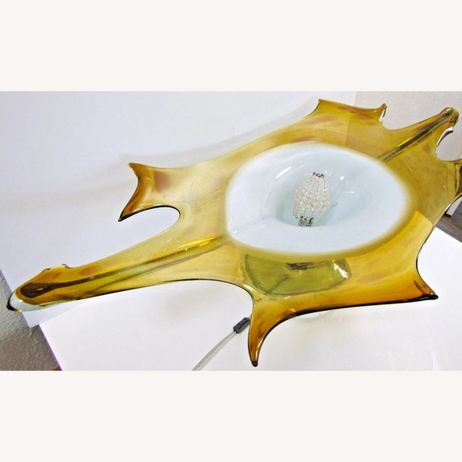 Murano Glass Allison K. West Thumbprints Lamp - image-4